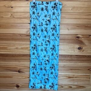 Sourpuss Halloween tiki Hawaiian shark beach theme Bad Girl Scarf / sash